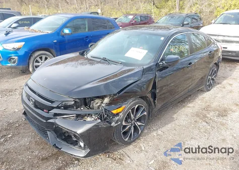 2019 Honda Civic Si z USA, uszkodzony, nr VIN 2HGFC1E50KH705960